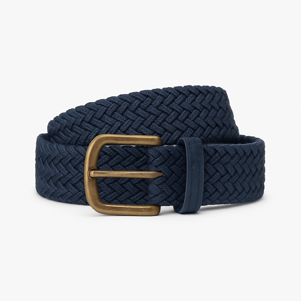 Braided Canvas Belt - Pourenor Belts