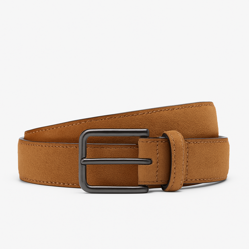 Classic Suede Belt - Pourenor Belts