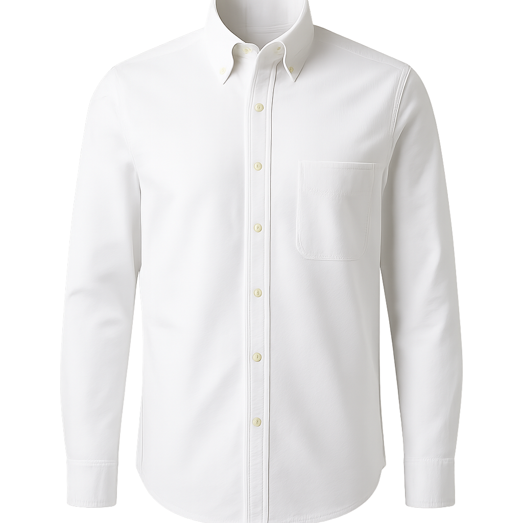 Cotton Oxford Shirt - Pourenor Shirts