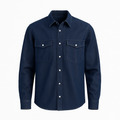 Denim Utility Shirt - Pourenor Shirts
