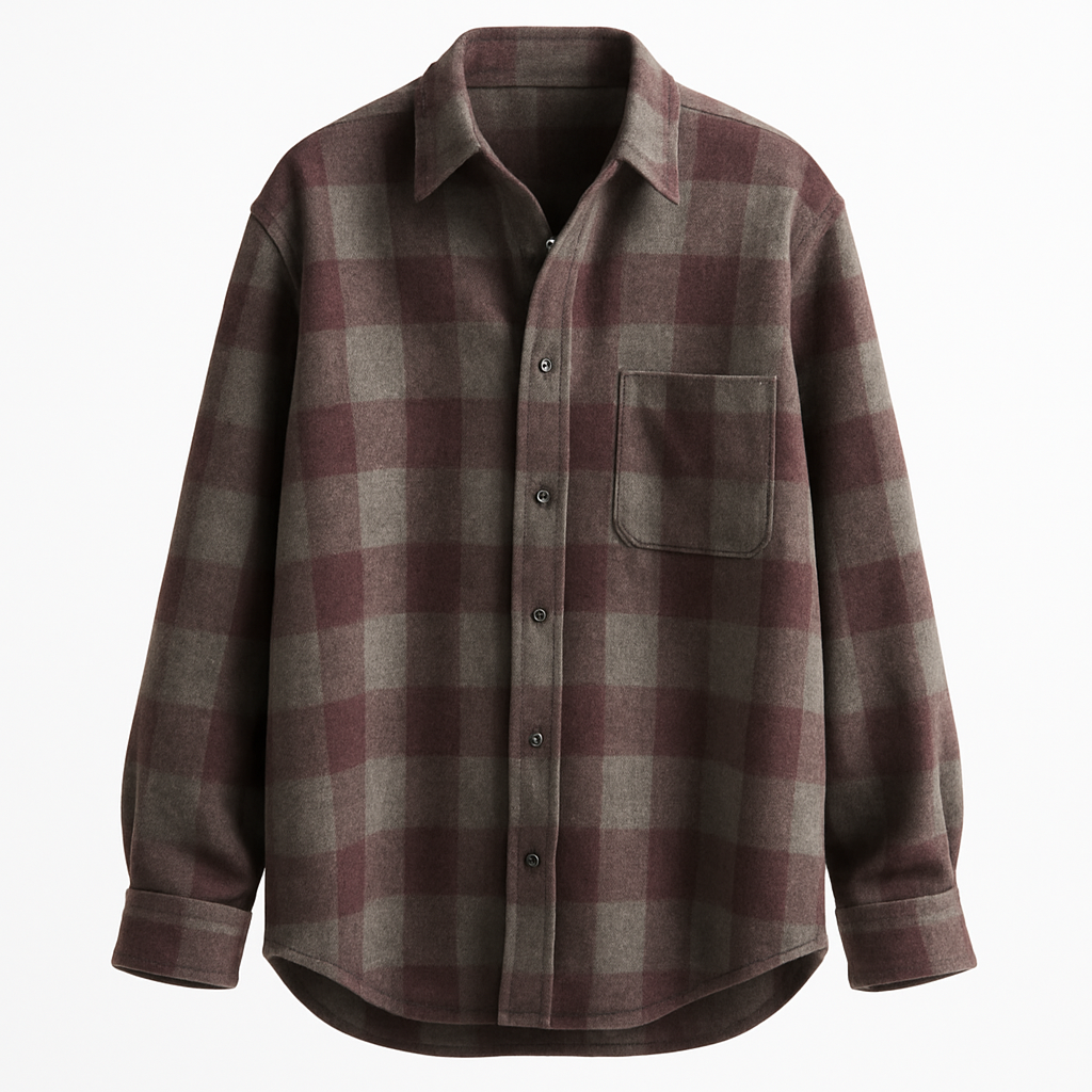 Flannel Check Shirt - Pourenor Shirts