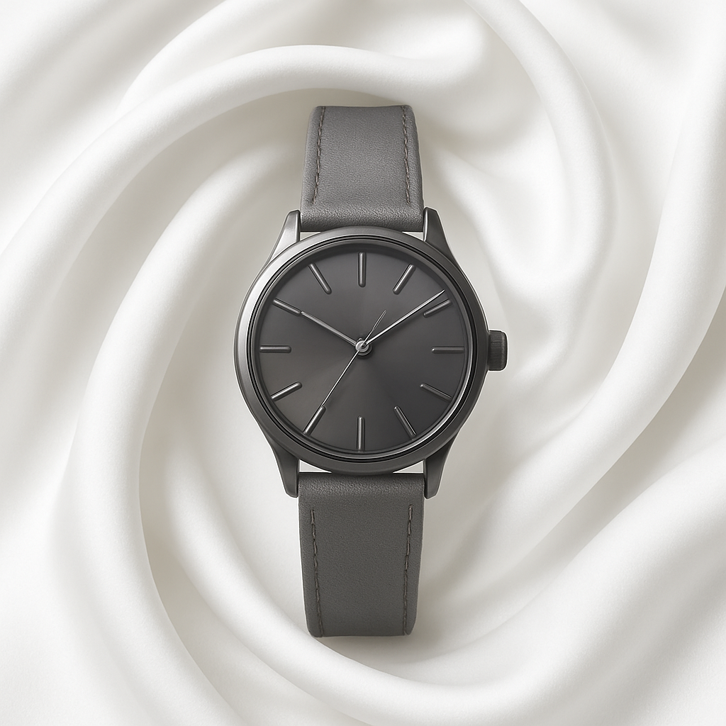 Graphite Ceramic Circle - Pourenor Watches