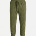 Olive Corduroy Joggers - Pourenor Pants