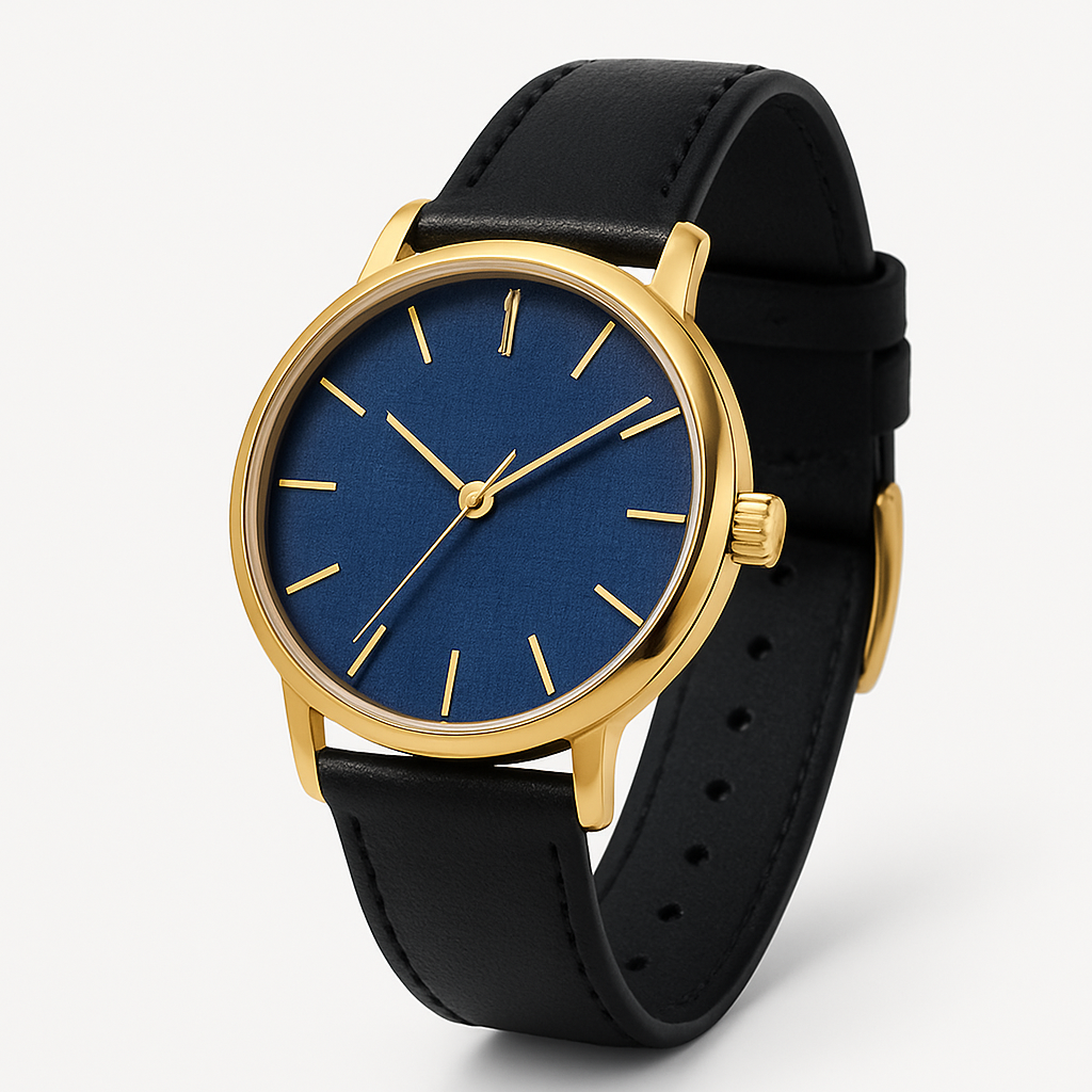 Sapphire Linen Dial - Pourenor Watches