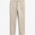 Stone Linen Chinos - Pourenor Pants